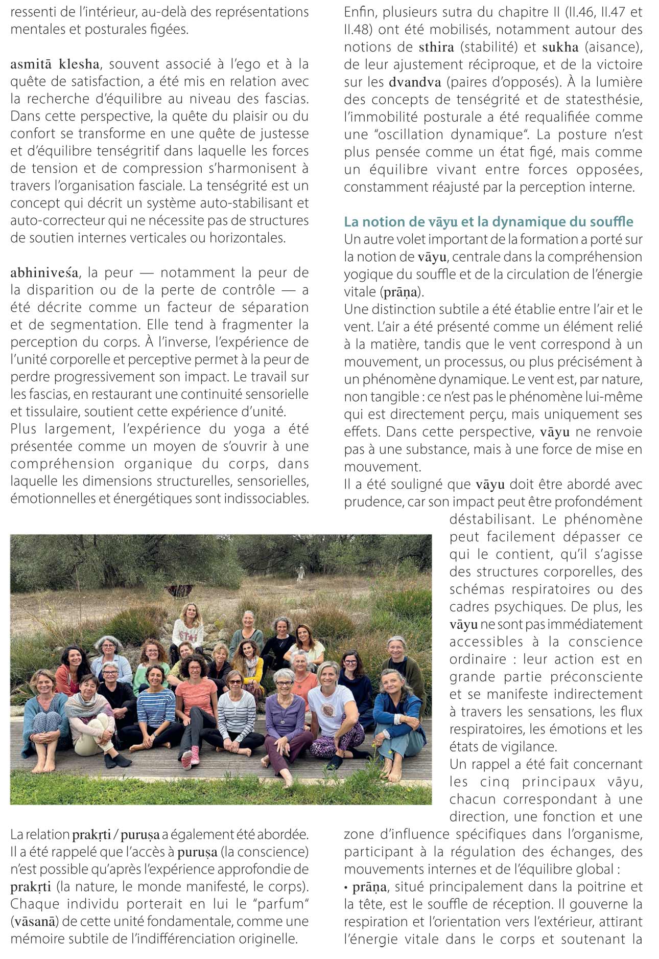 Articel dans Aperçus- N°42 Printemps 2026