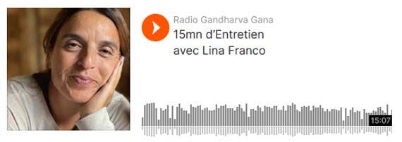 Interview audio Lina Franco professeur de yoga à Paris