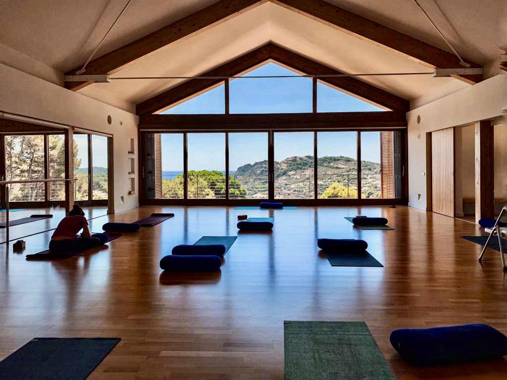 Stage de Yoga en Espagne à Begur juillet 205